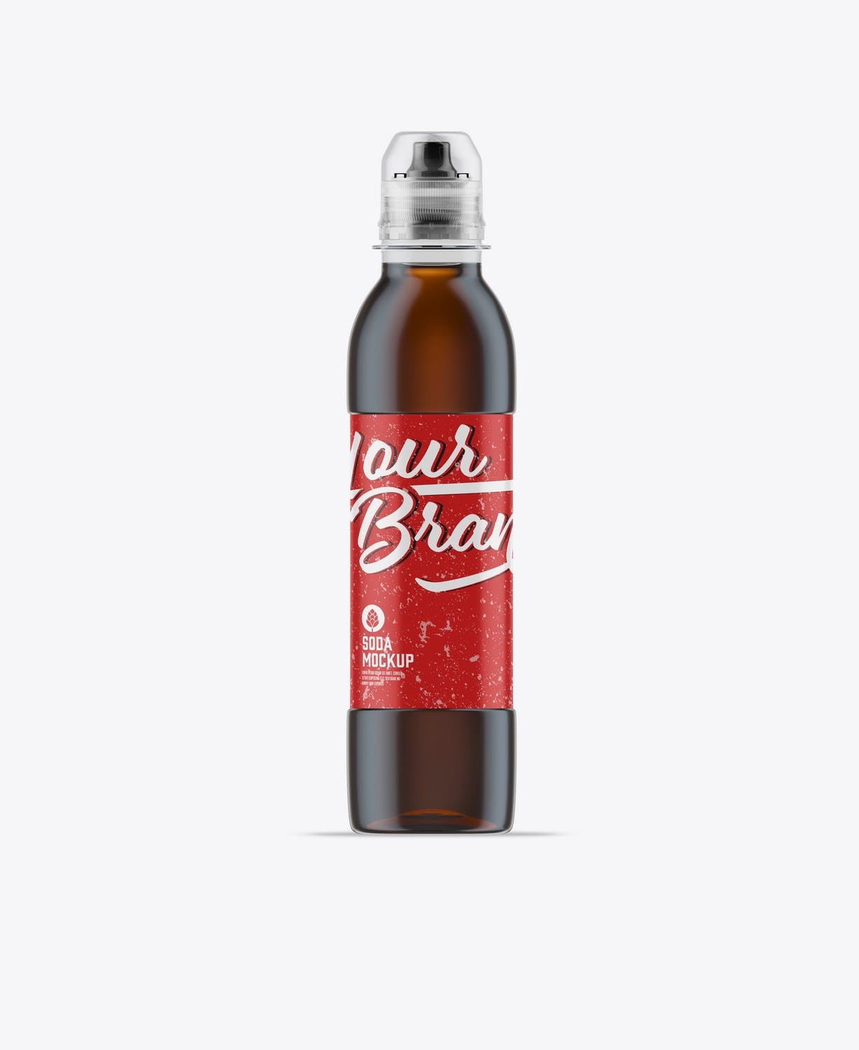 苏打饮料可乐瓶样机 Soda Drink Bottle Mockup