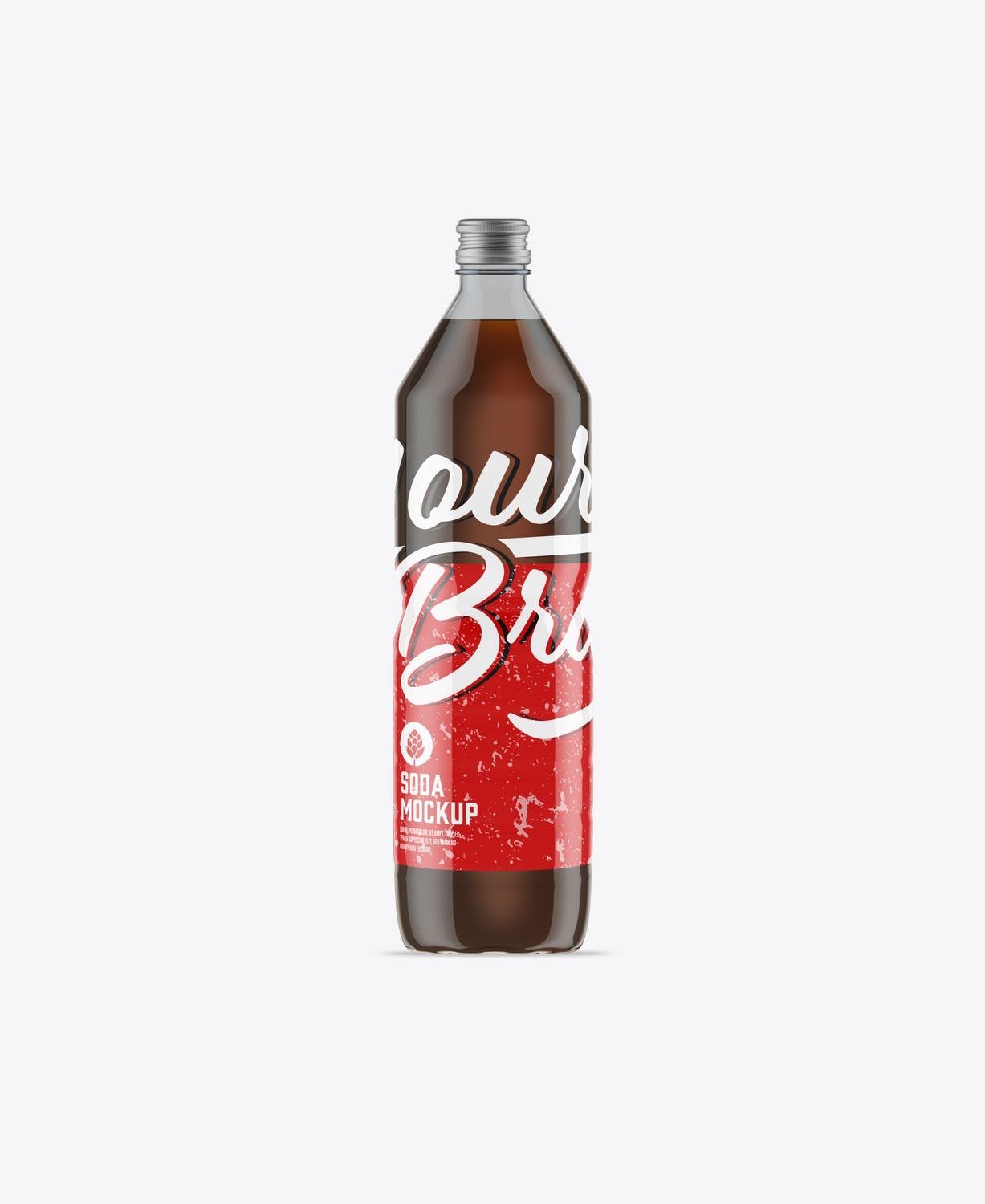 苏打饮料可乐瓶样机 Soda Drink Bottle Mockup