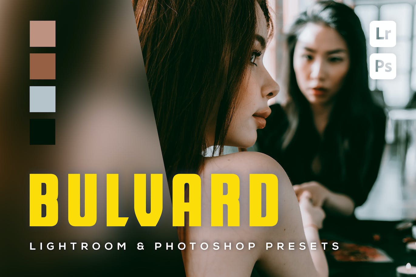 6 个现代青年潮流风格照片调色 Lightroom 和 Photoshop 预设 6 Bulvard Lightroom and Photoshop Presets