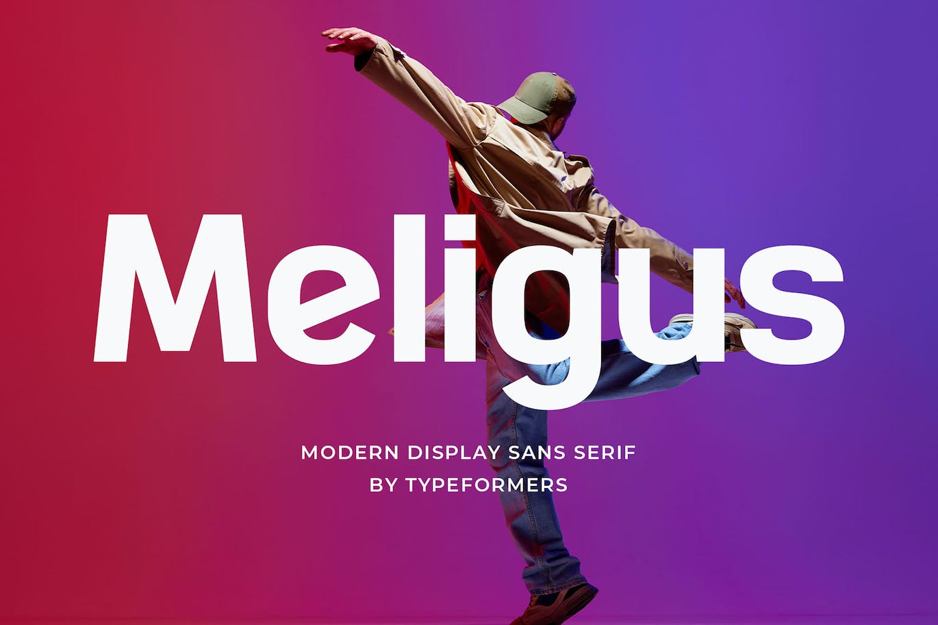 现代无衬线英文字体 Meligus &#8211; Modern Sans Serif