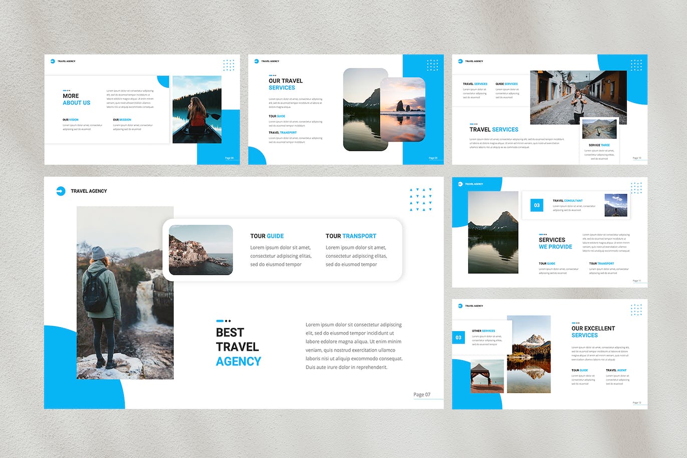 旅行主题演讲Keynote模板 Travelic — Travel Keynote Template