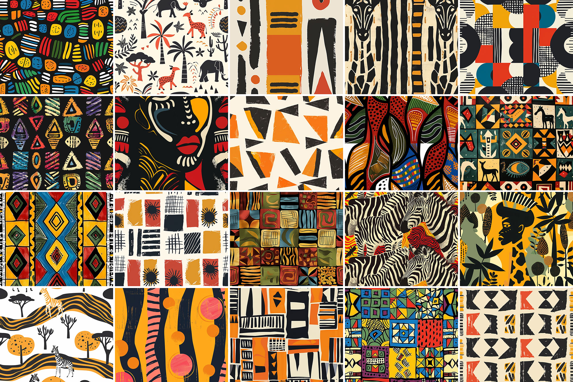 700+ African Patterns