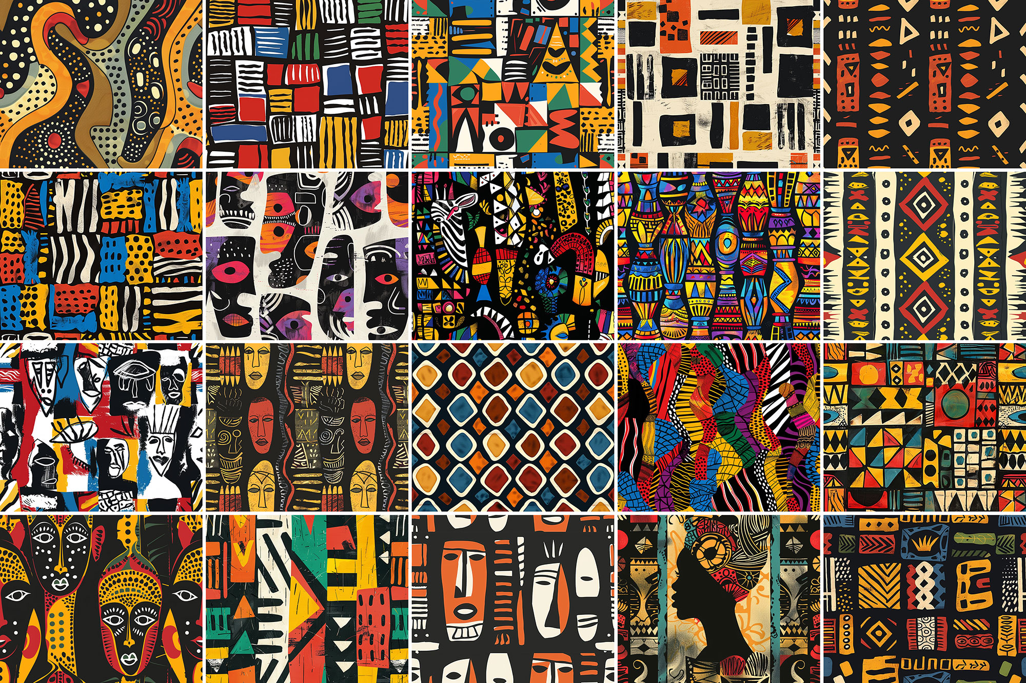 700+ African Patterns