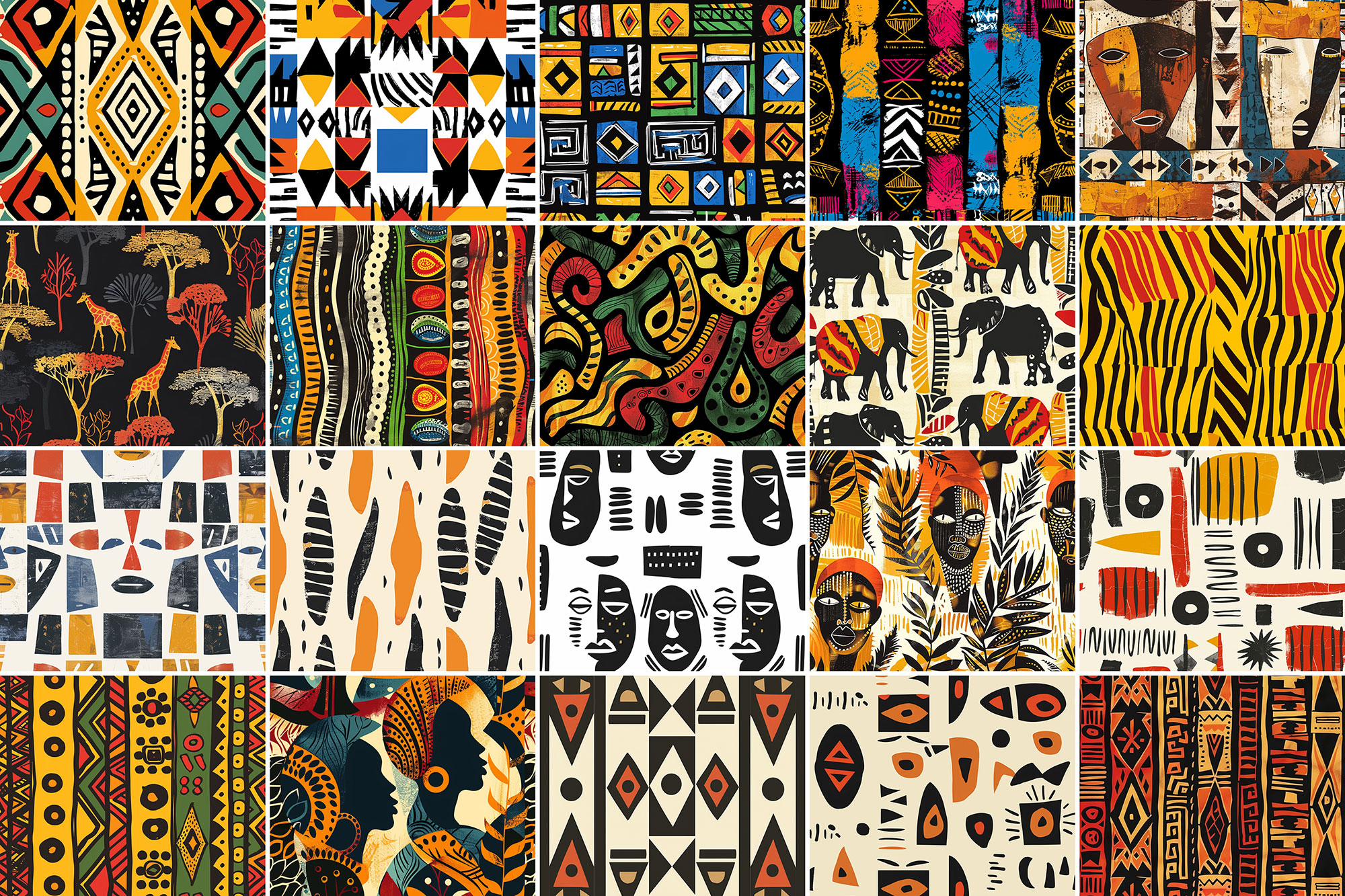 700+ African Patterns