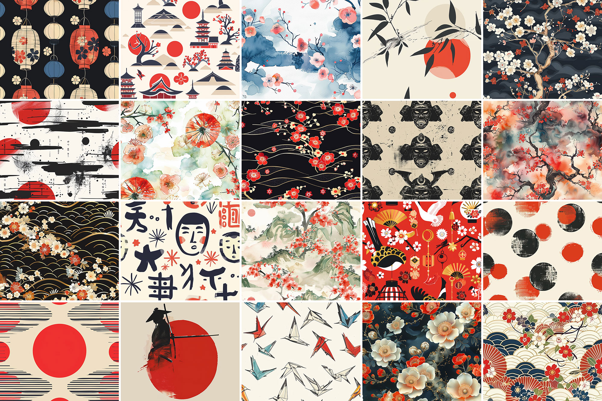 500+ Japanese Patterns