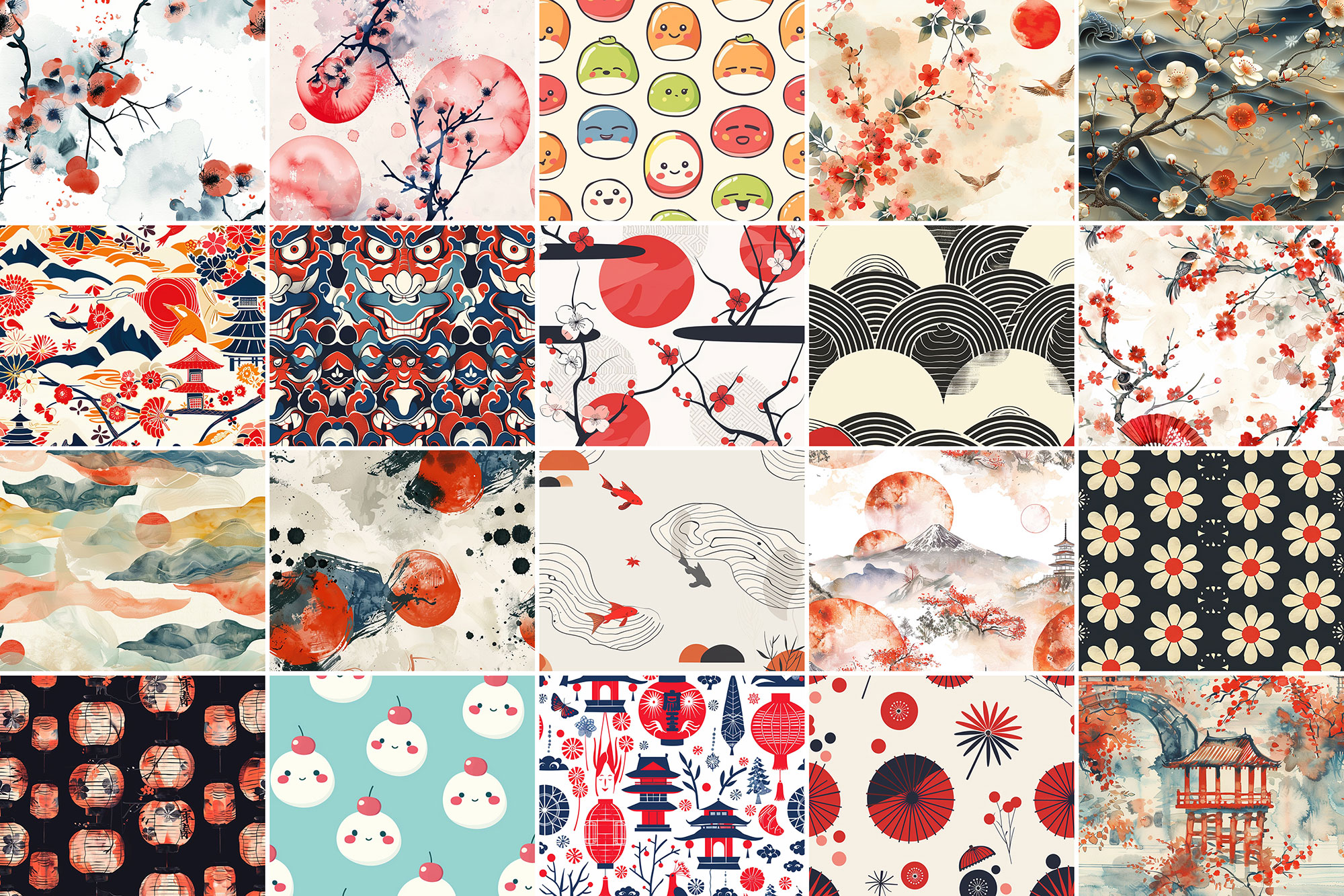 500+ Japanese Patterns