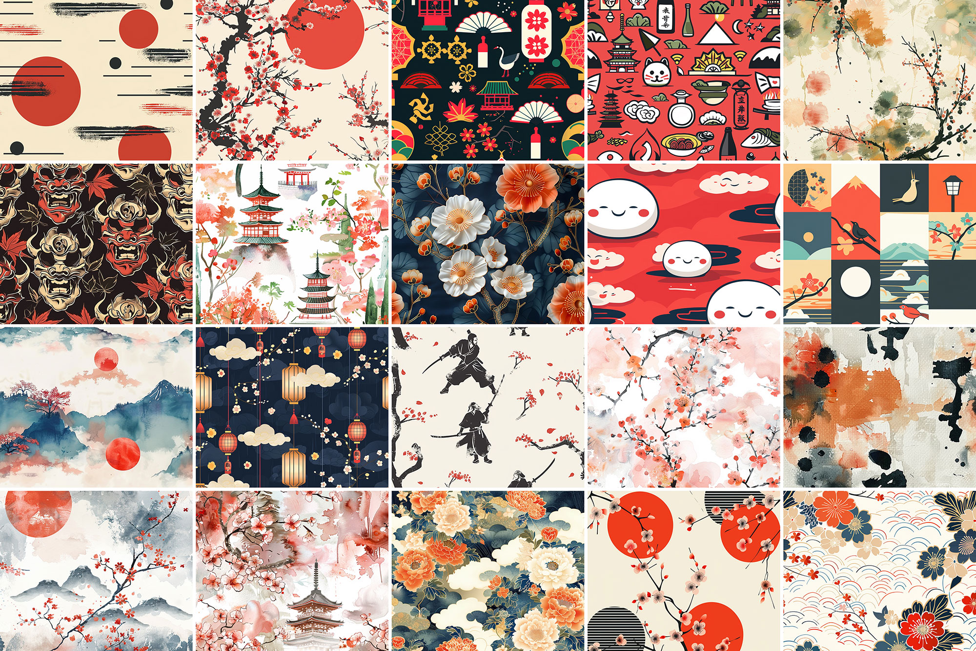 500+ Japanese Patterns