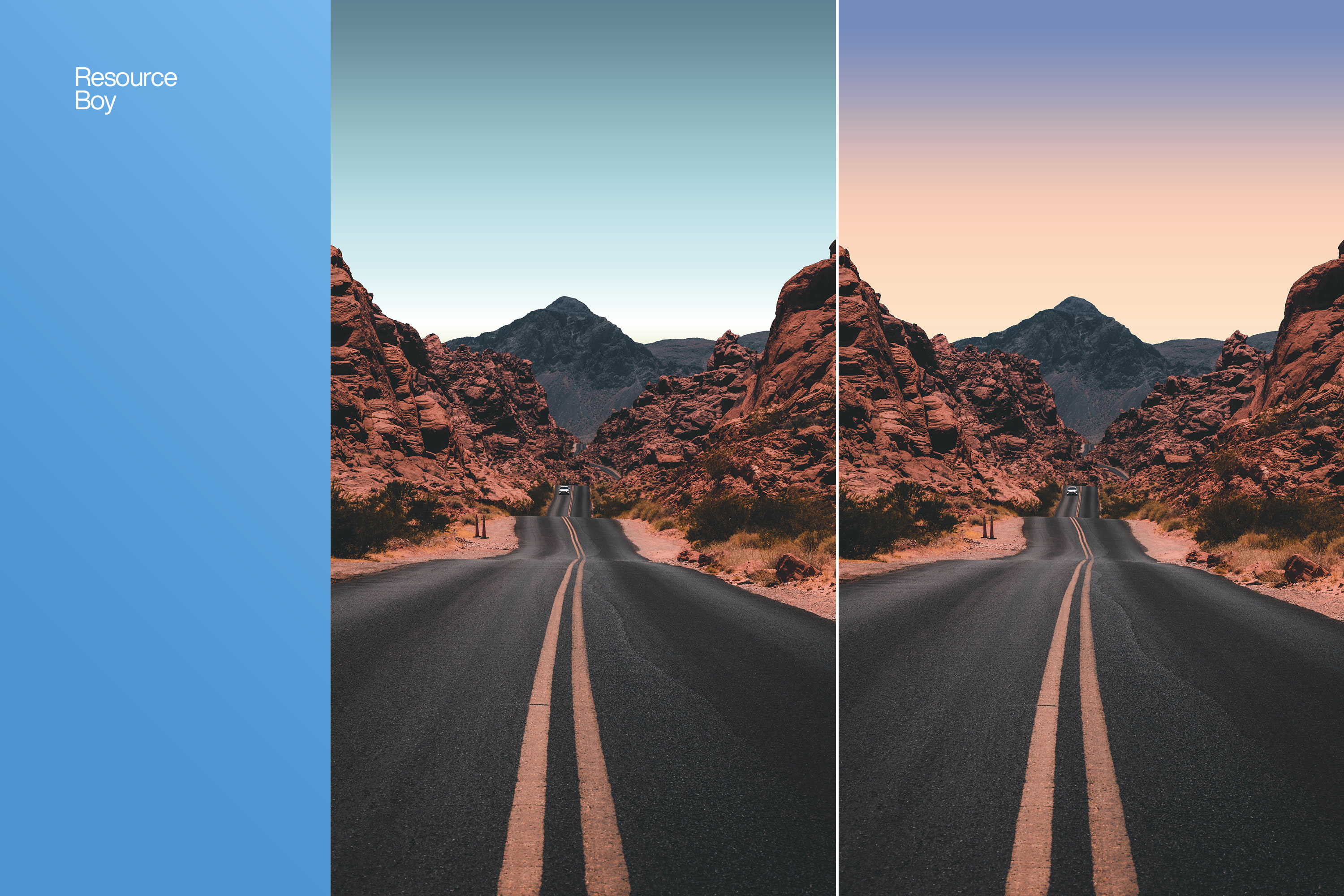 200 Sky Photoshop Gradients