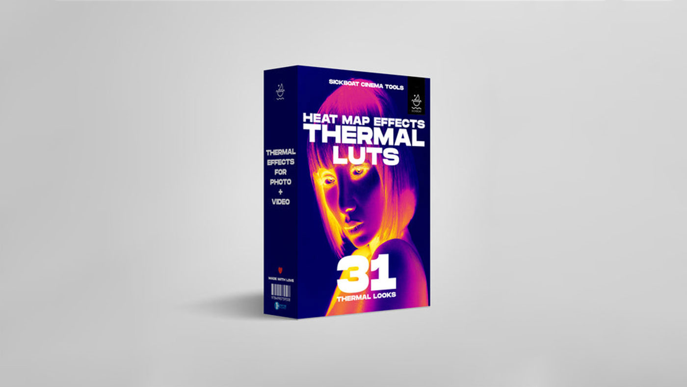 Sickboat Thermal LUTs 嘻哈创意潮流复古红外热感成像霓虹LUTS调色预设（9813） -