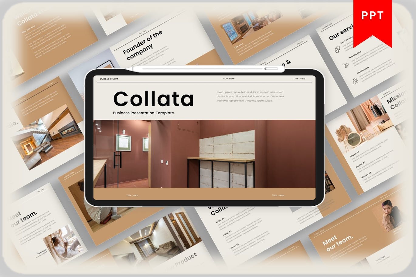 商业管理技巧PPT演示幻灯片模板  Collata &#8211; Business PowerPoint Template