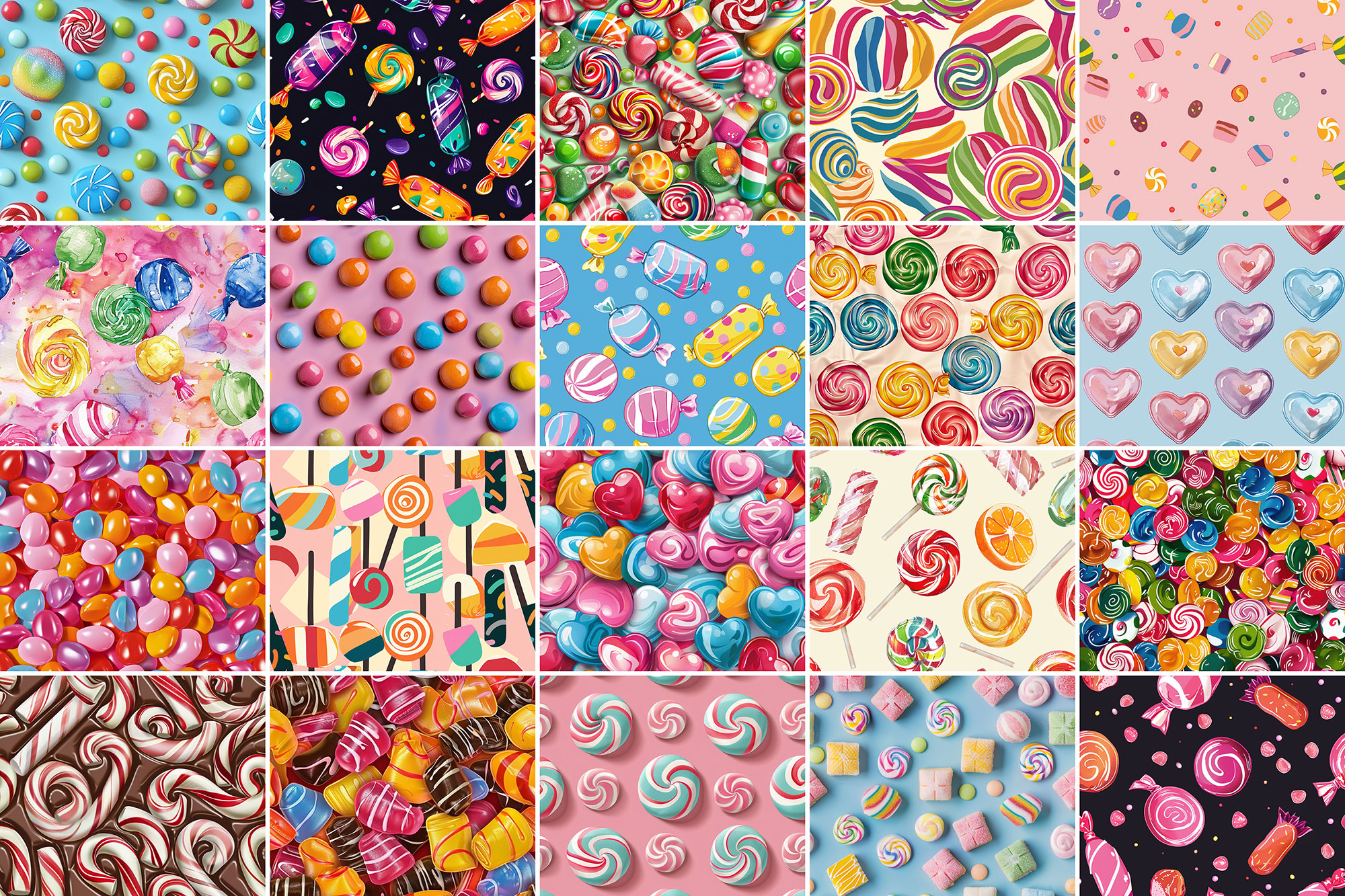 500+ Candy Patterns