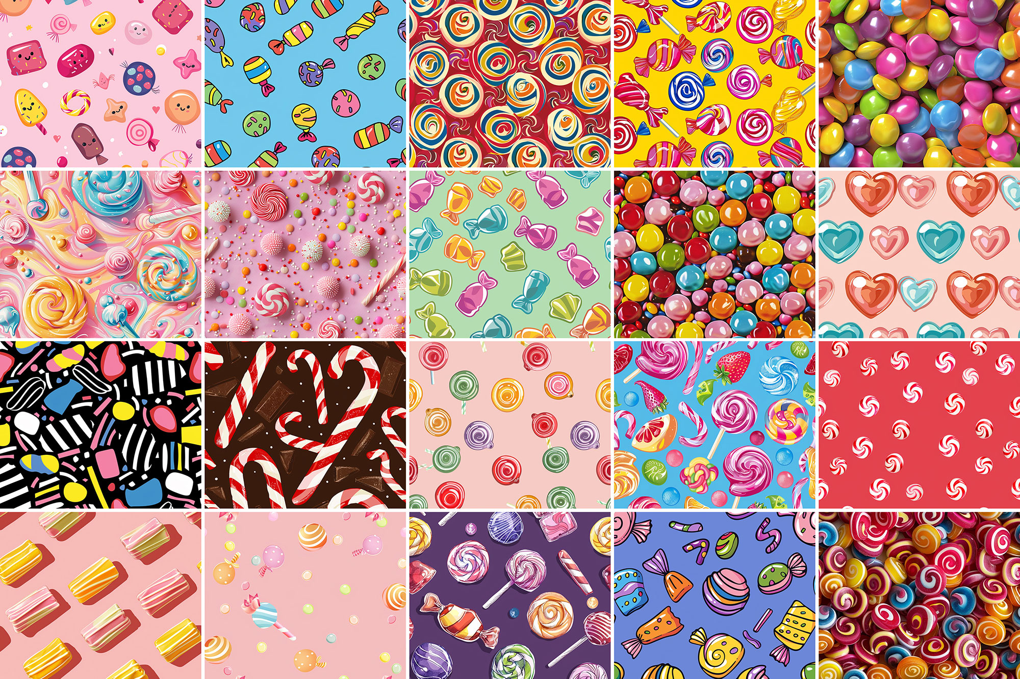 500+ Candy Patterns