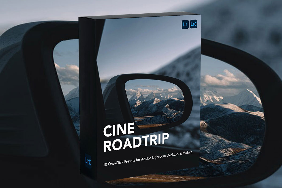 10组电影风格户外旅行摄影照片后期调色Lightroom预设包 Urbexmode - CINE ROADTRIP Presets Pack - —