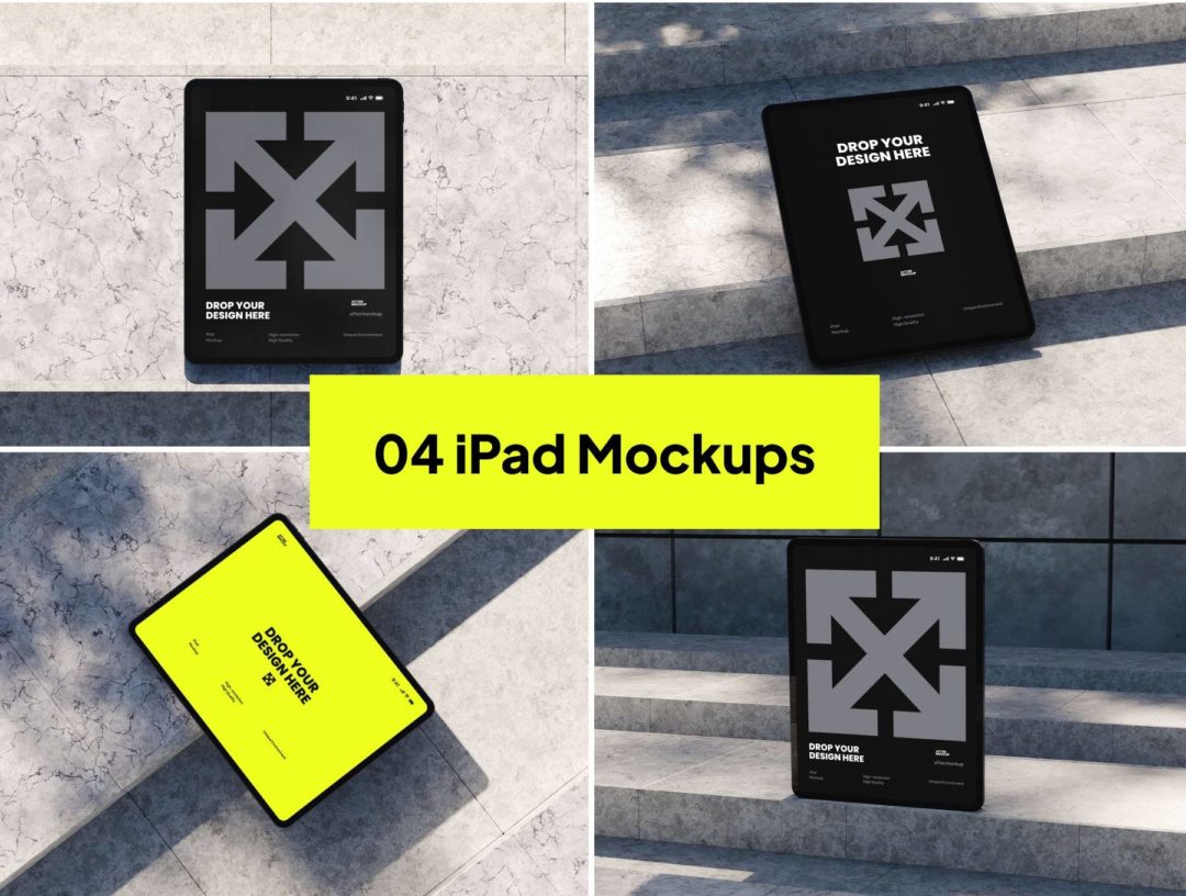 12款大理石工业风iPhone 15 Pro手机Macbook笔记本iPad平板PS样机 Kania Device Mockups - —