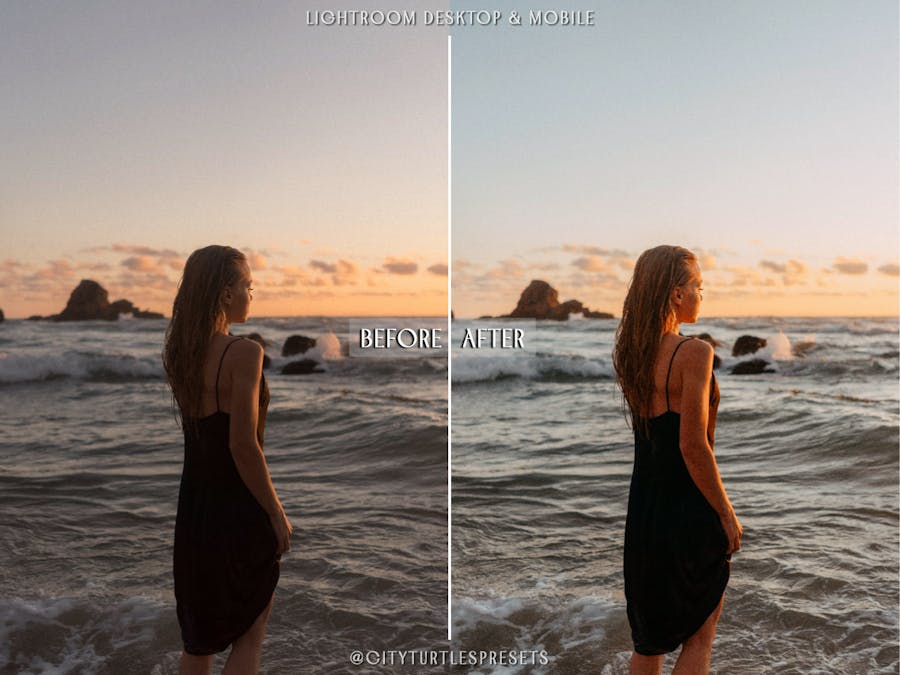 时尚多彩夏天灯光室内效果婚礼旅行摄影照片调色LR预设包 Vibrant Summer Magic Hour Lightroom Presets - —