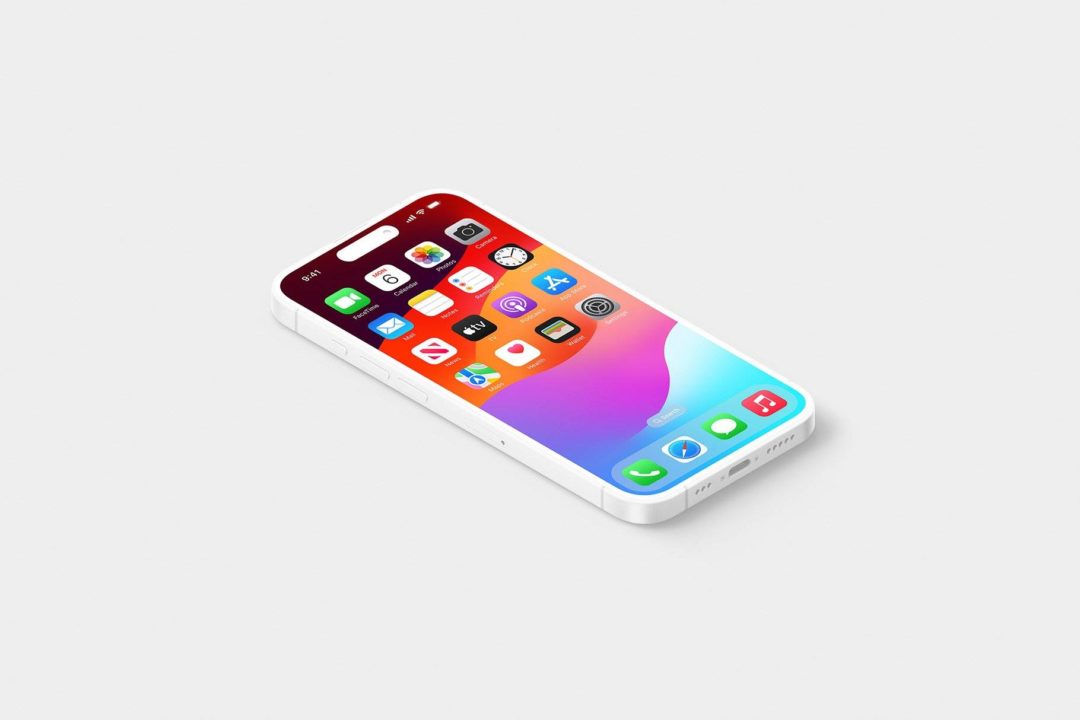 21款时尚陶瓷苹果iPhone 15 Pro屏幕演示贴图PSD样机模板 iPhone 15 Pro - 21 Clay Mockups Scenes - —