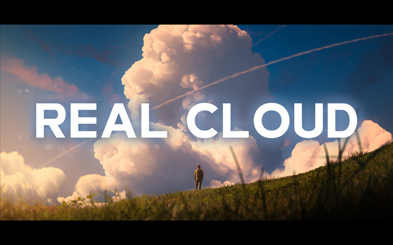 【Blender插件】Real Cloud 1.0.3 Cloud Generator 逼真三维体积云朵工具+预设库_