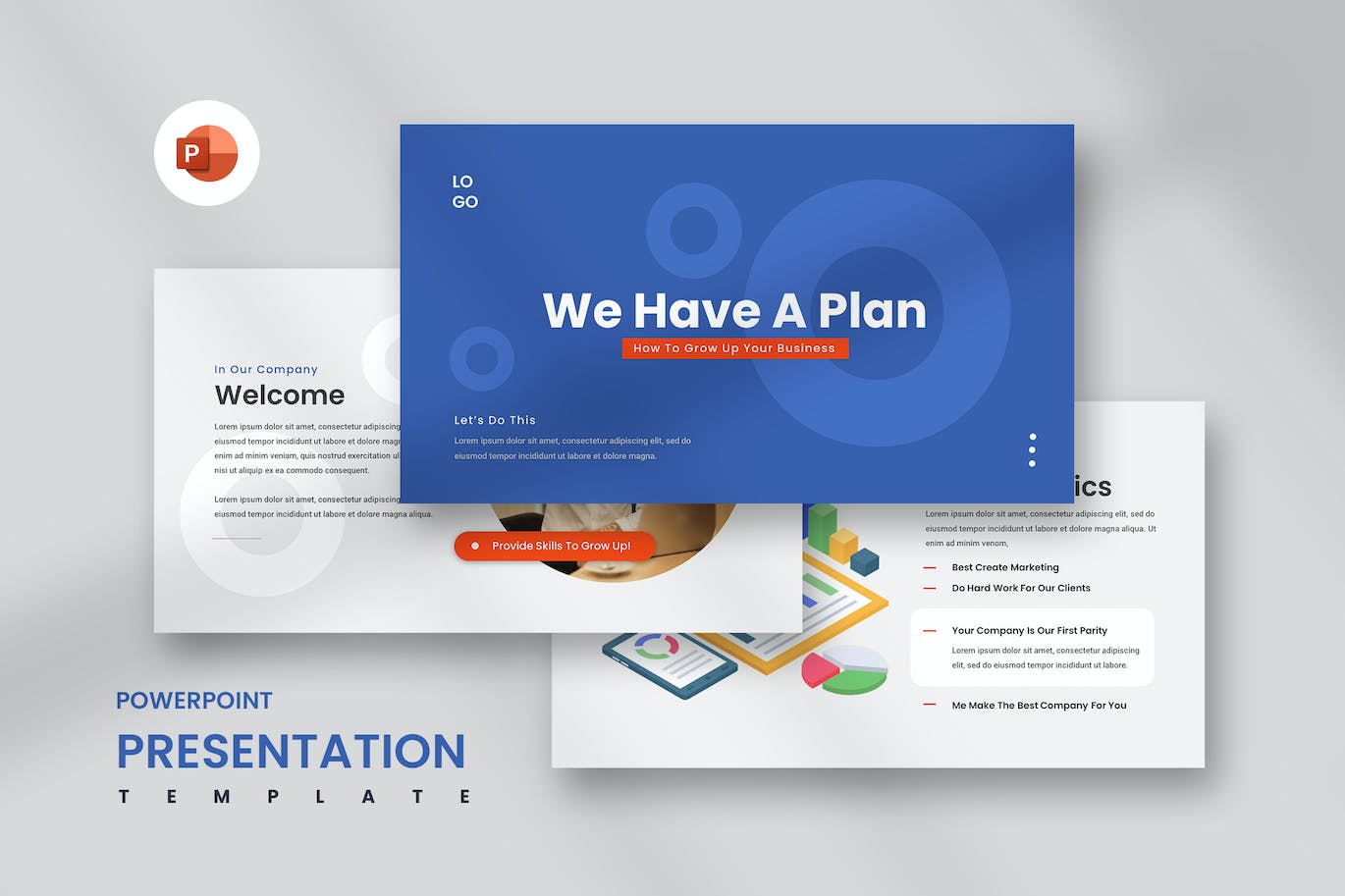 商务颠覆力PPT幻灯片模板素材 Max Business PowerPoint Presentation Template