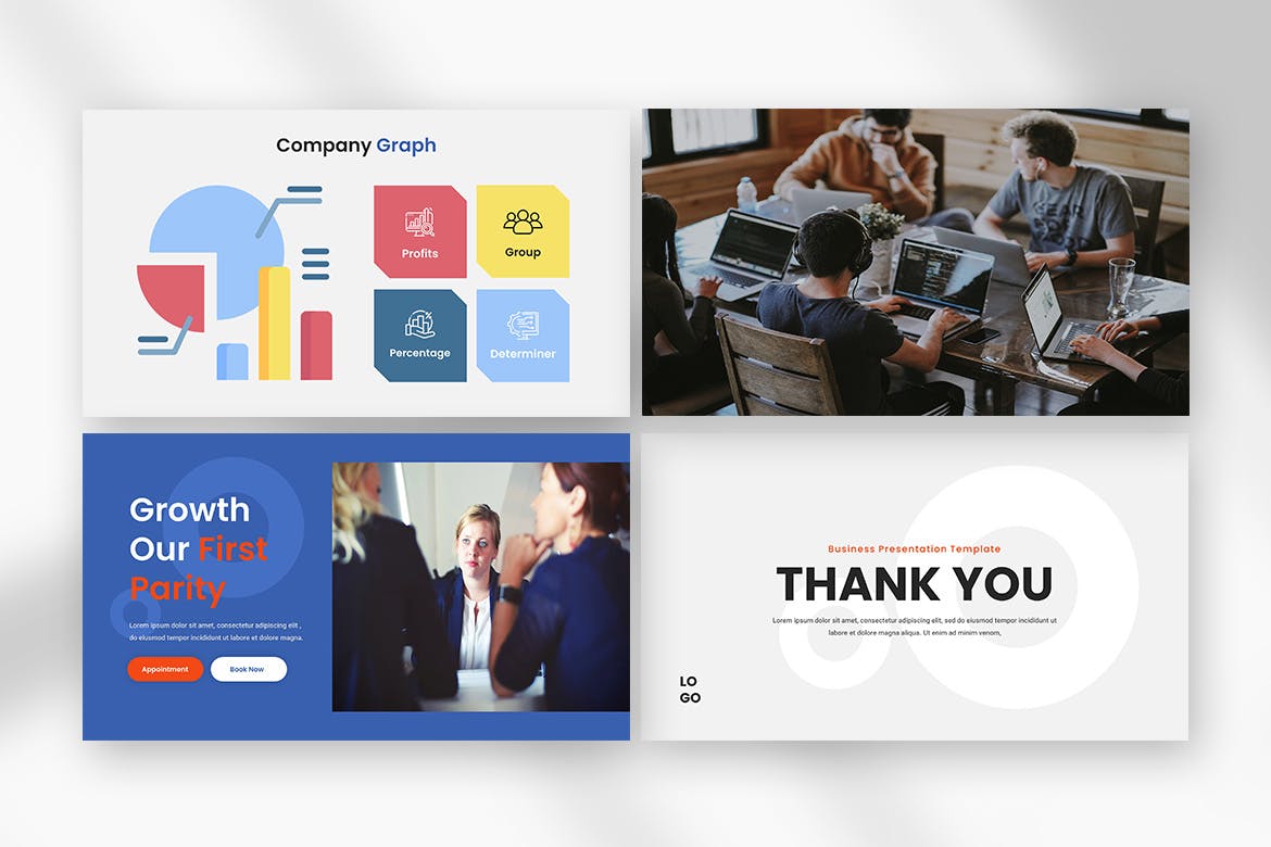 商务颠覆力PPT幻灯片模板素材 Max Business PowerPoint Presentation Template