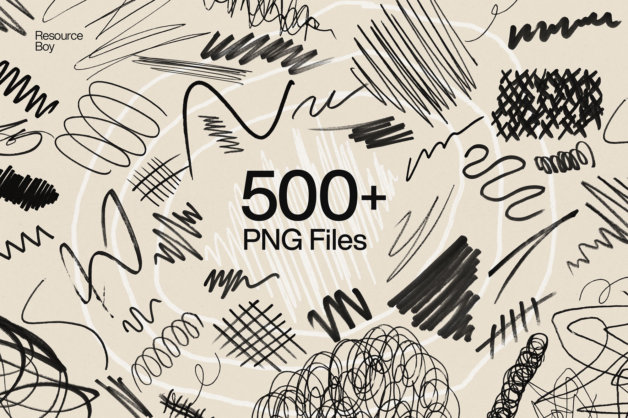 500+ Scribble Textures