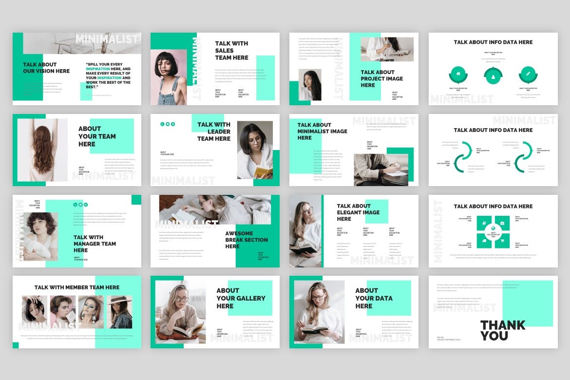 商业边缘化Powerpoint模板下载 Ofamoz &#8211; Powerpoint Template