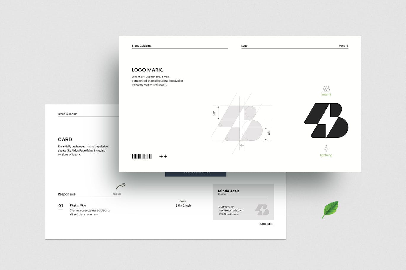 品牌指南谷歌幻灯片模板下载 Brand Guidelines Template