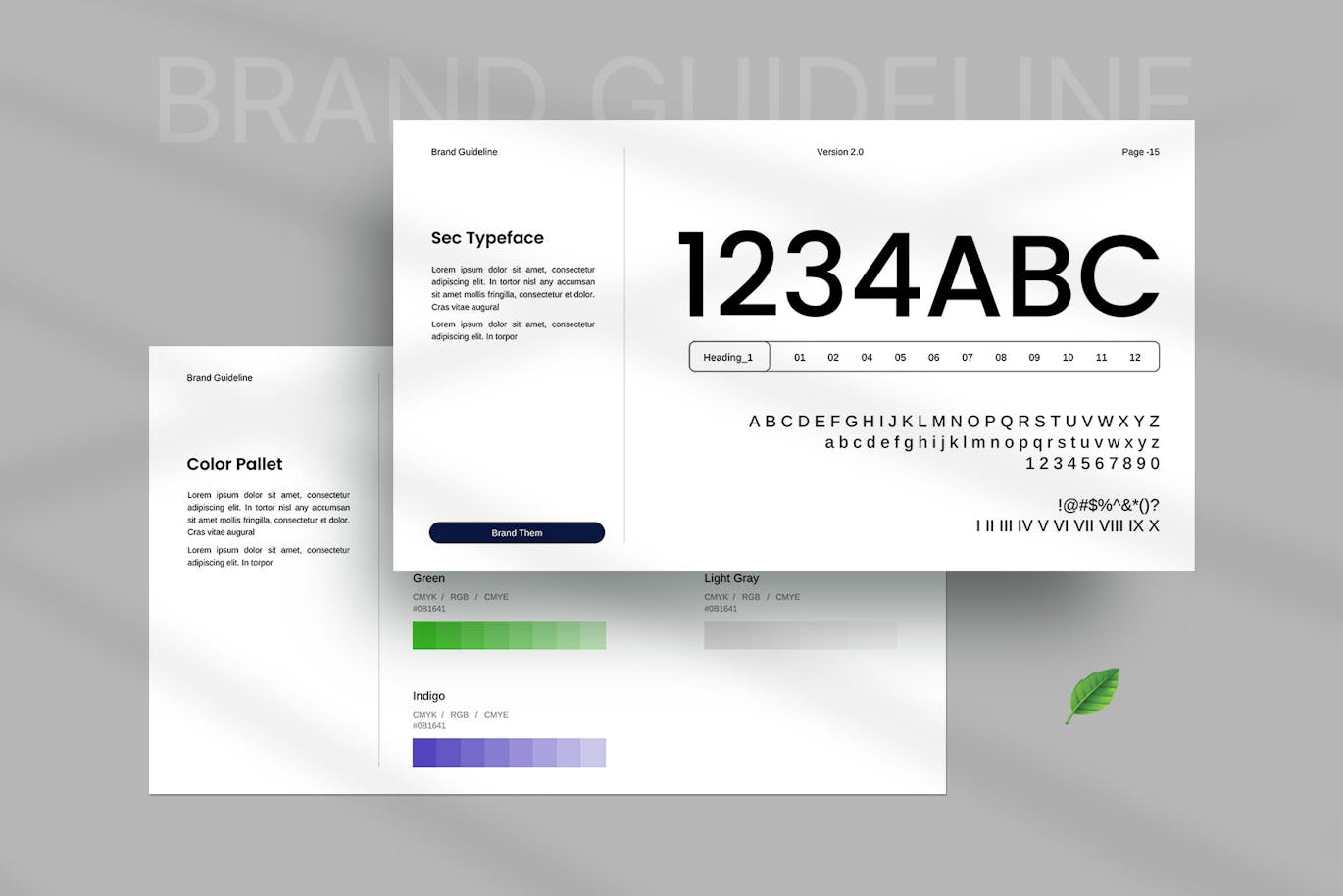 打造成功品牌指南Keynote幻灯片创意模板 Bionx / Brand Guidelines Template