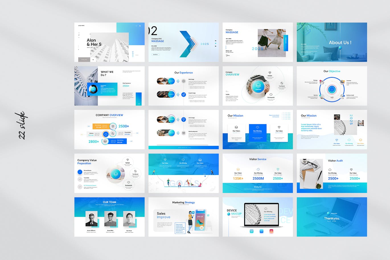 公司业务简介谷歌幻灯片创意模板 Compay Business profile Presentation Templates