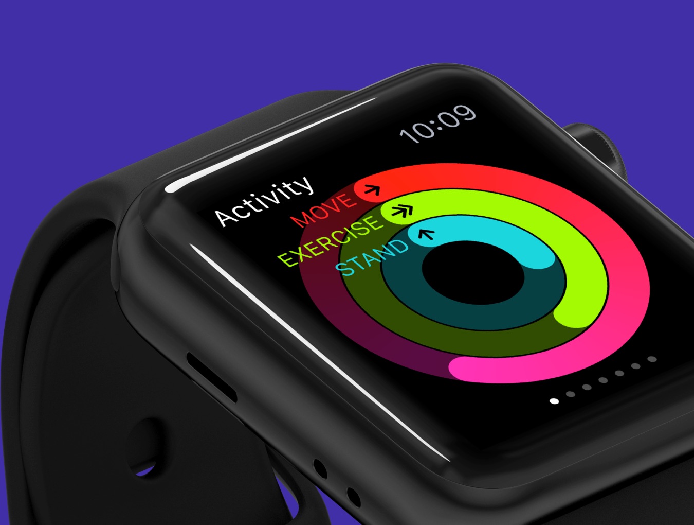 高质量UI设计苹果手表iWatch展示样机 HERO iWatch Mockups - —