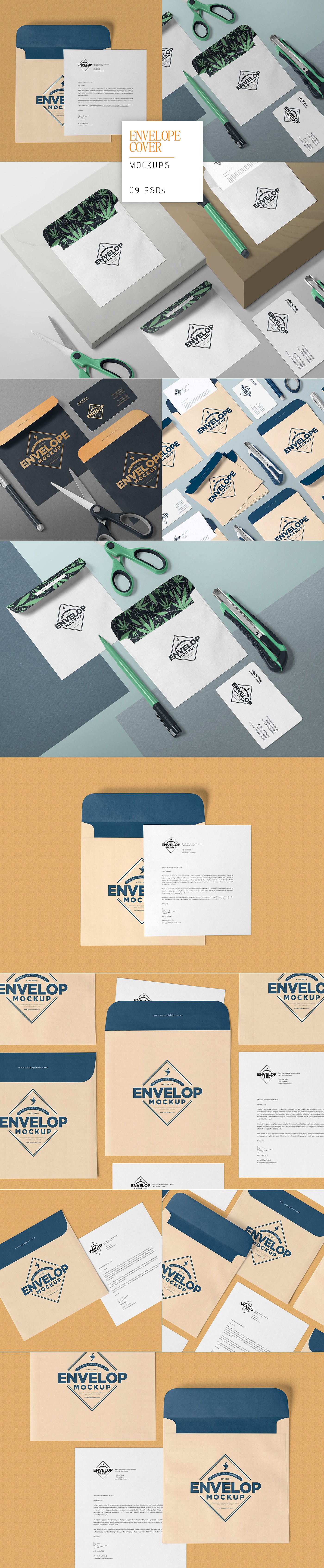 111款华丽的办公文具样机集[5.91 Gb] 111 Stationery Mockups Bundle - —