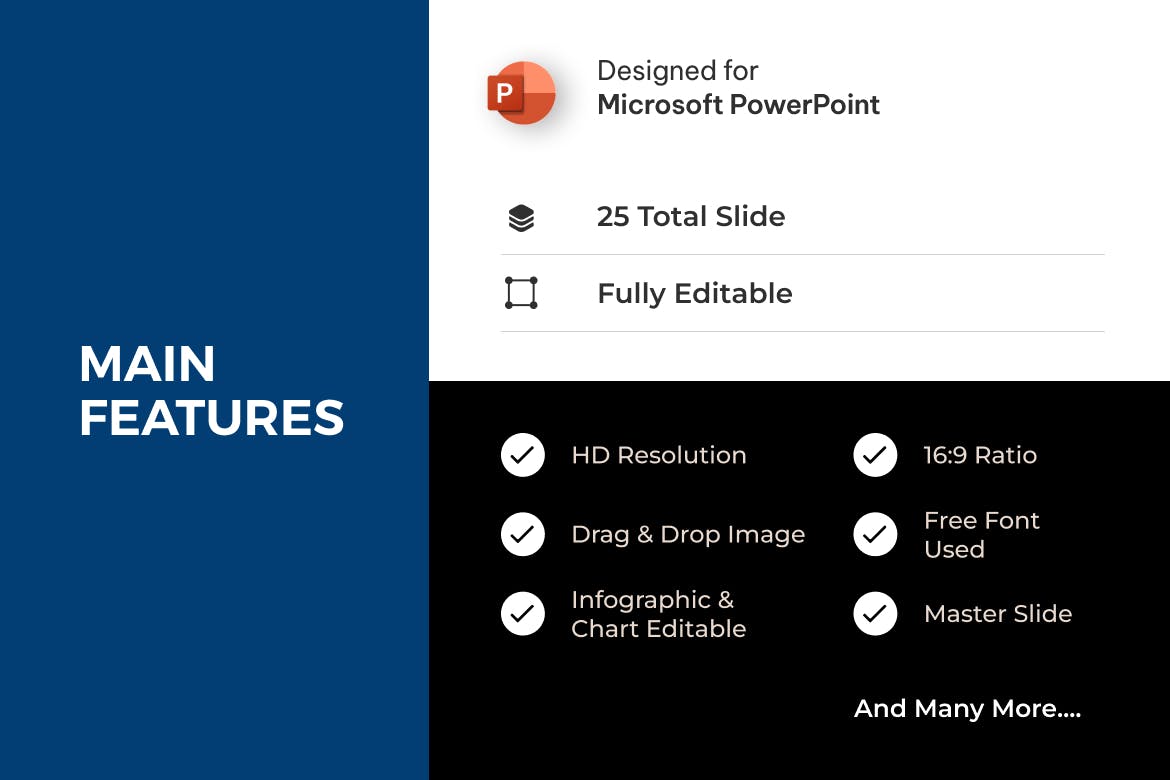 多用途企业发展演示PPT模板 Azure Multipurpose PowerPoint Template