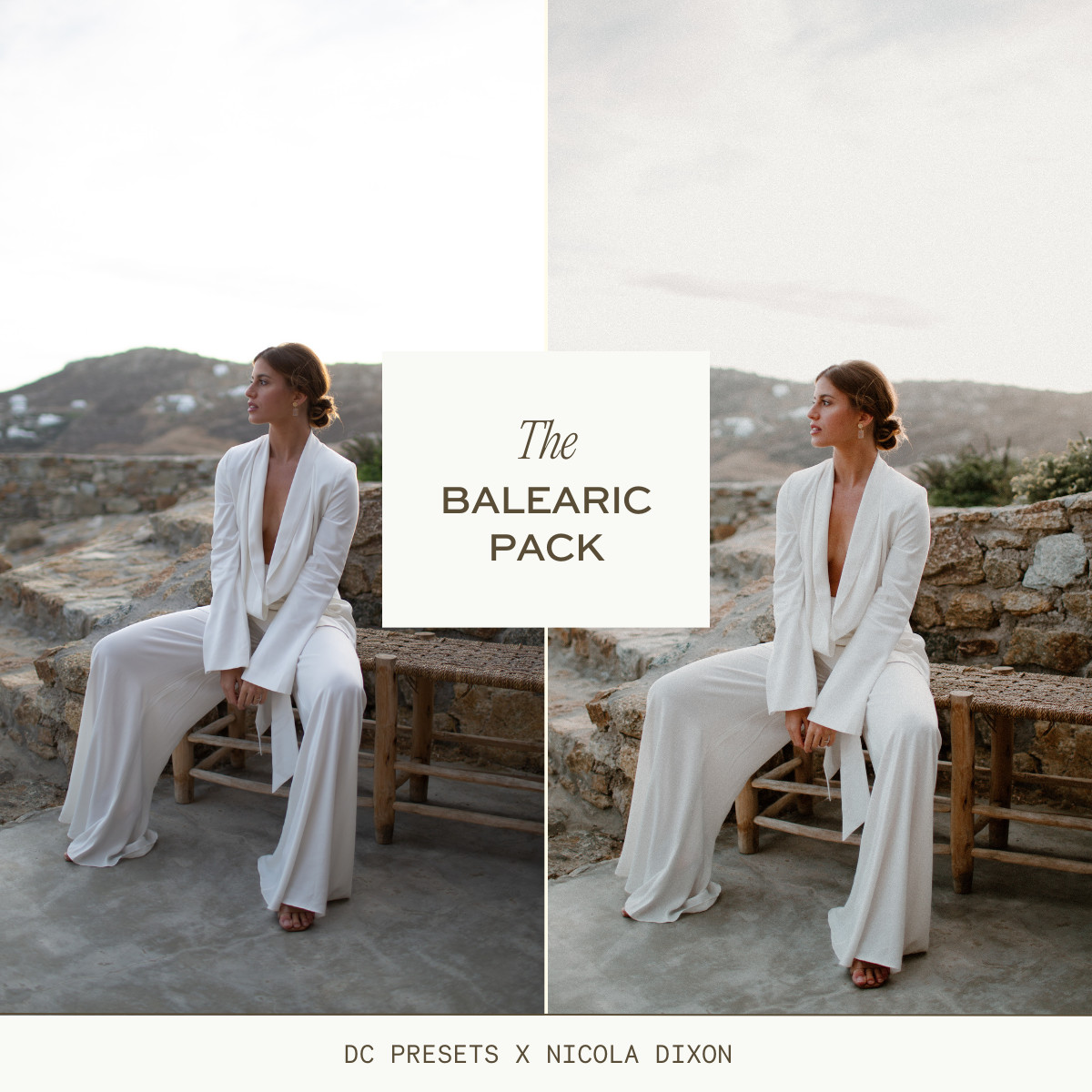 DCxND Balearic Pack 干净奶油色调/棕色调LR调色预设（10079） -