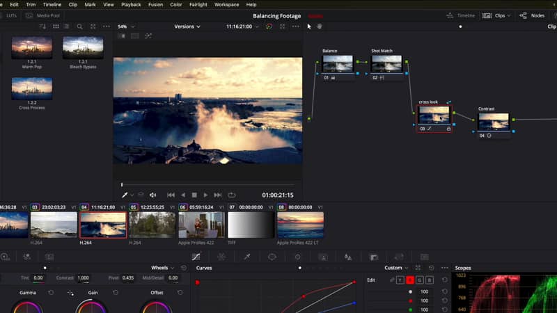 达芬奇17/18零基础入门到精通教程高级调色课程 RippleTraining - Advanced Color Grading in DaVinci Resolve（10081） -