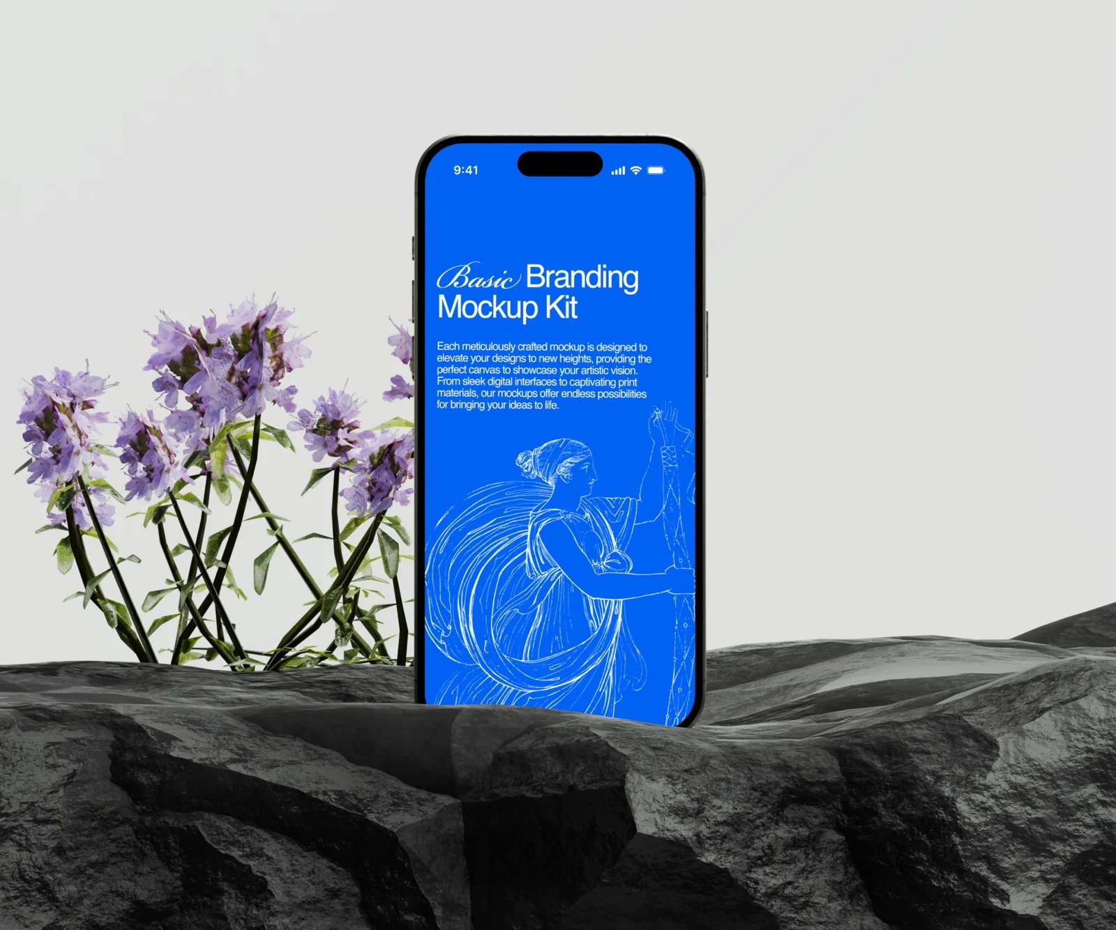 9款真实场景拍摄苹果iPhone 15 Pro手机屏幕演示效果图PS贴图样机模板素材 iPhone Mockup Bundle - —