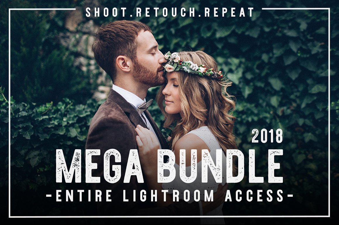 1000多个专业摄影师修图师Lightroom预设 1000+ Lightroom Presets - The MEGA BUNDLE - —