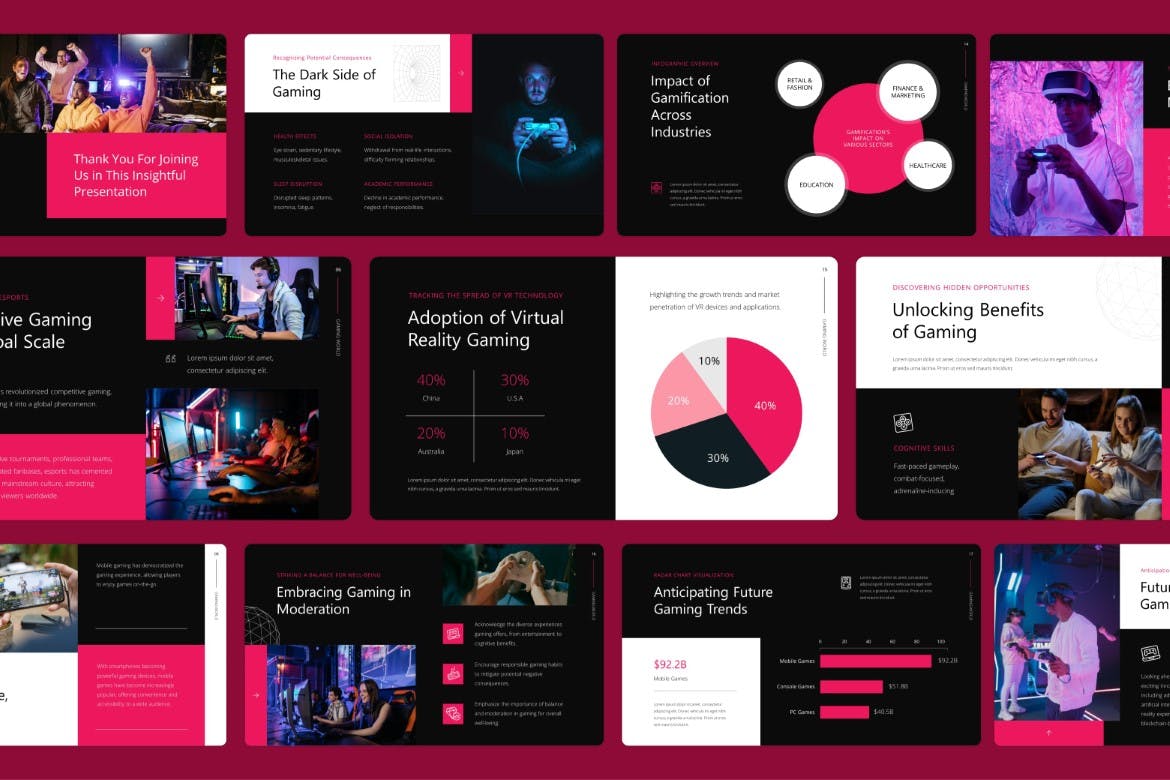 体育游戏运动竞技Keynote幻灯片模板 Sport Games &#8211; Keynote Template