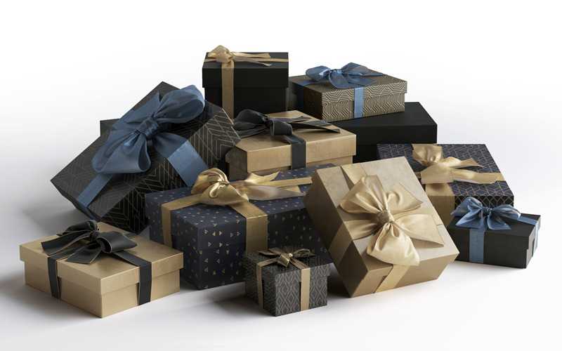 礼品盒3D模型 Gift Boxes 3D model_