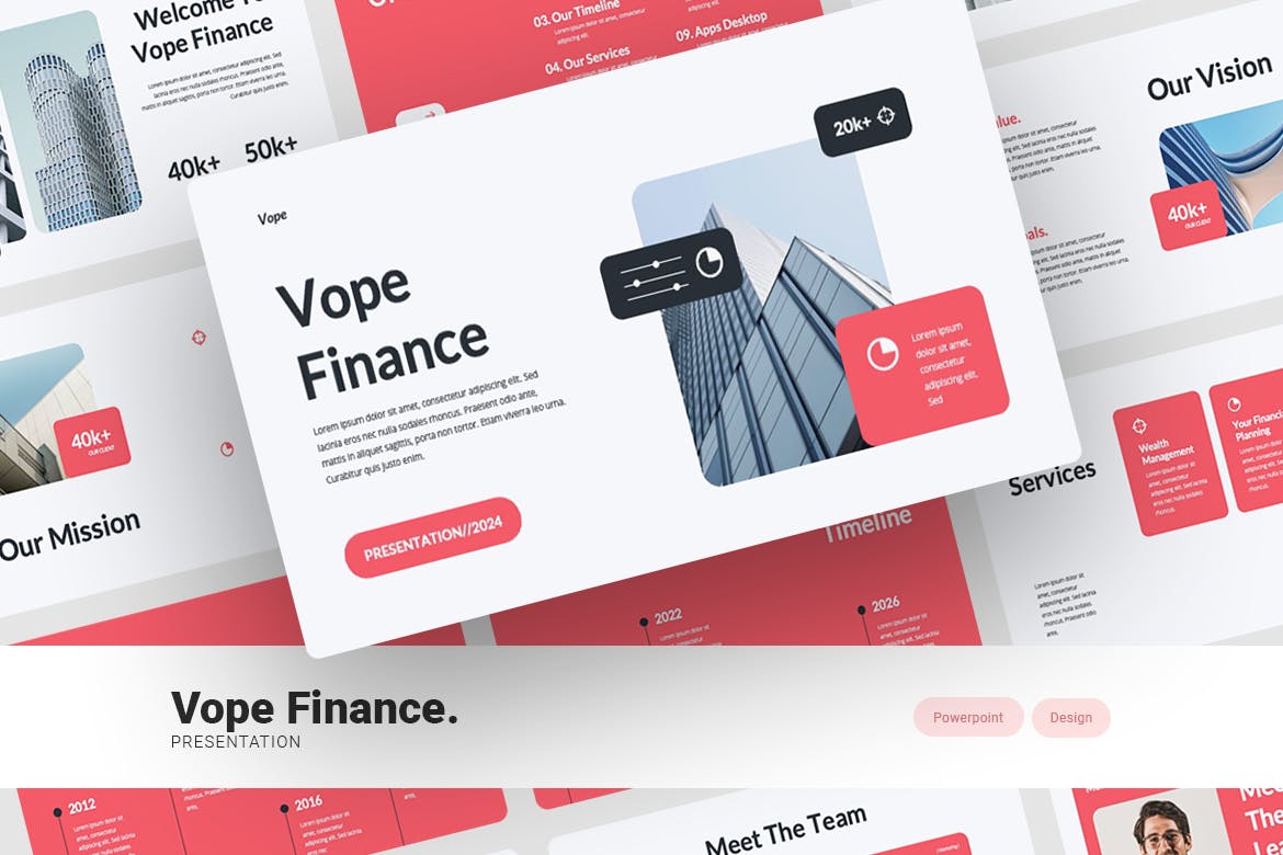 理解财务报表核心PPT模板 Vope &#8211; Finance Powerpoint