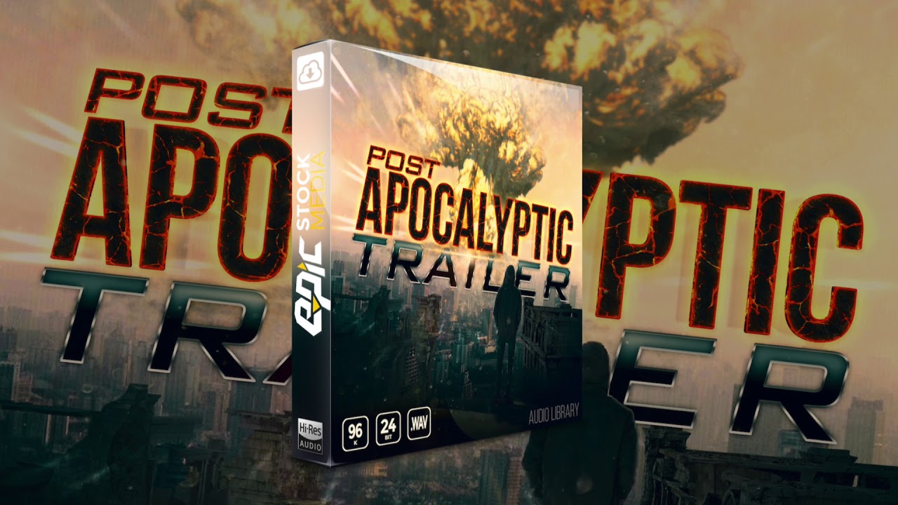 514个史诗级震撼电影预告片转场过渡音效库工具包 Epic Stock Media – Post Apocalyptic Trailer（10455） -