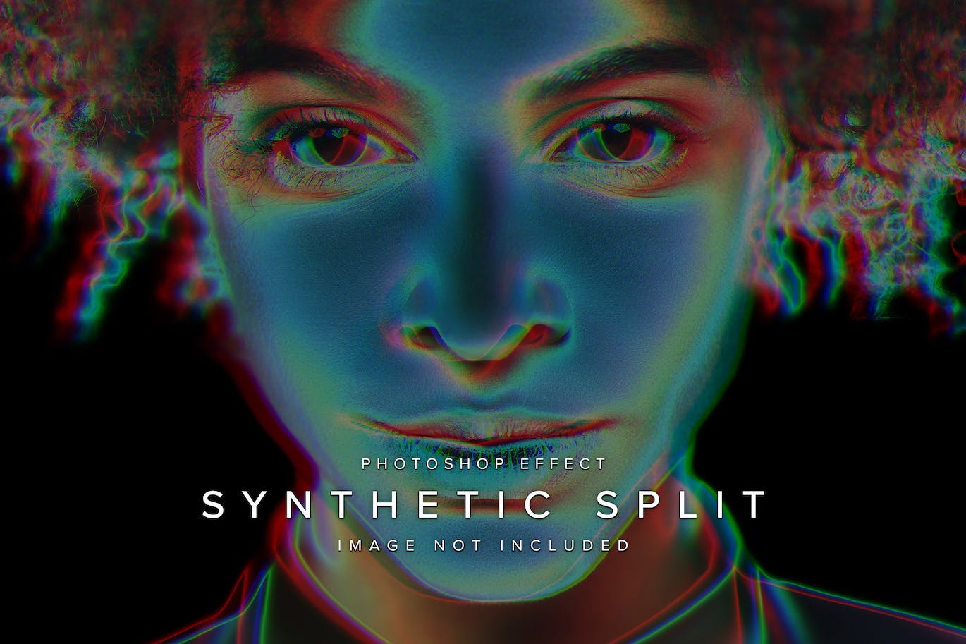 合成分割PSD照片效果 Synthetic Split PSD Photo Effect