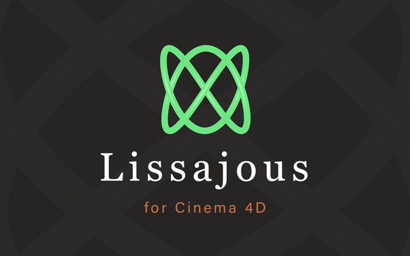 C4D动画曲线插件 Lissajous v1.0_