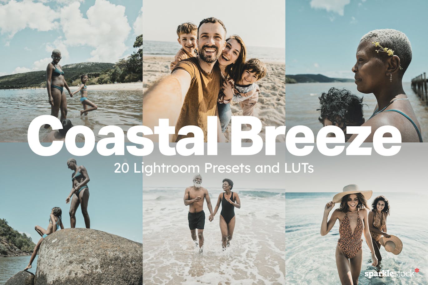 20个沿海灯塔风景照片处理LR预设和LUT预设 20 Coastal Lightroom Presets and LUTs