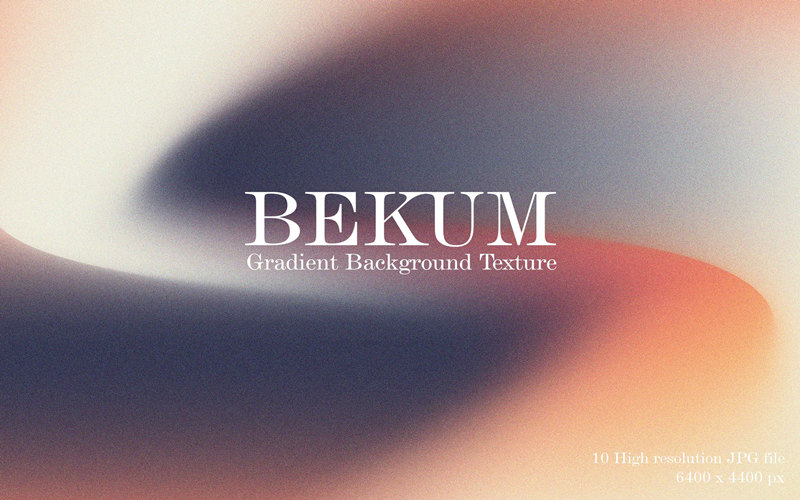 10款渐变背景JPG纹理 Bekum Gradient Background Texture_