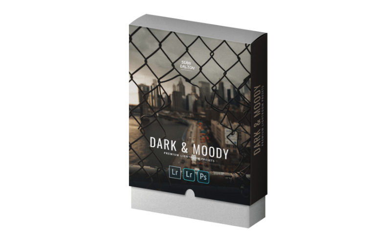 20款黑暗忧郁旅拍Lightroom预设 Dark &#038; Moody Preset Pack_