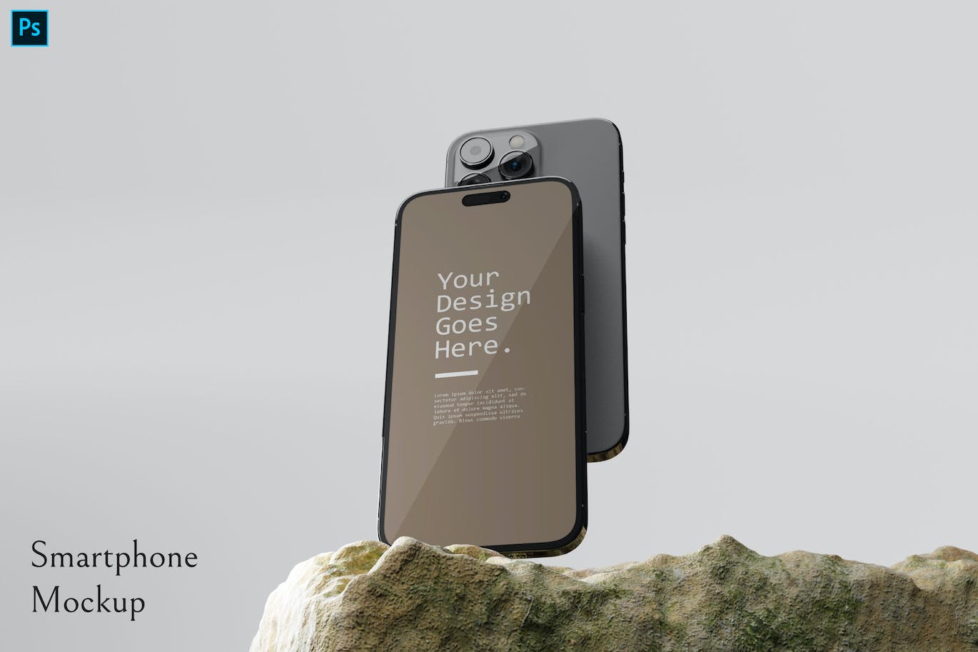 iPhone15智能手机样机 Smartphone Mockup