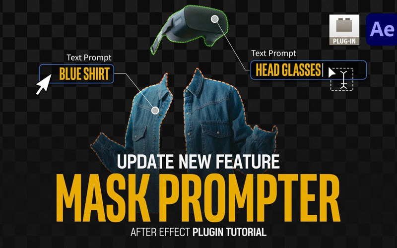 AE视频智能抠像插件 Aescripts Mask Prompter V2.0.3 Win版_