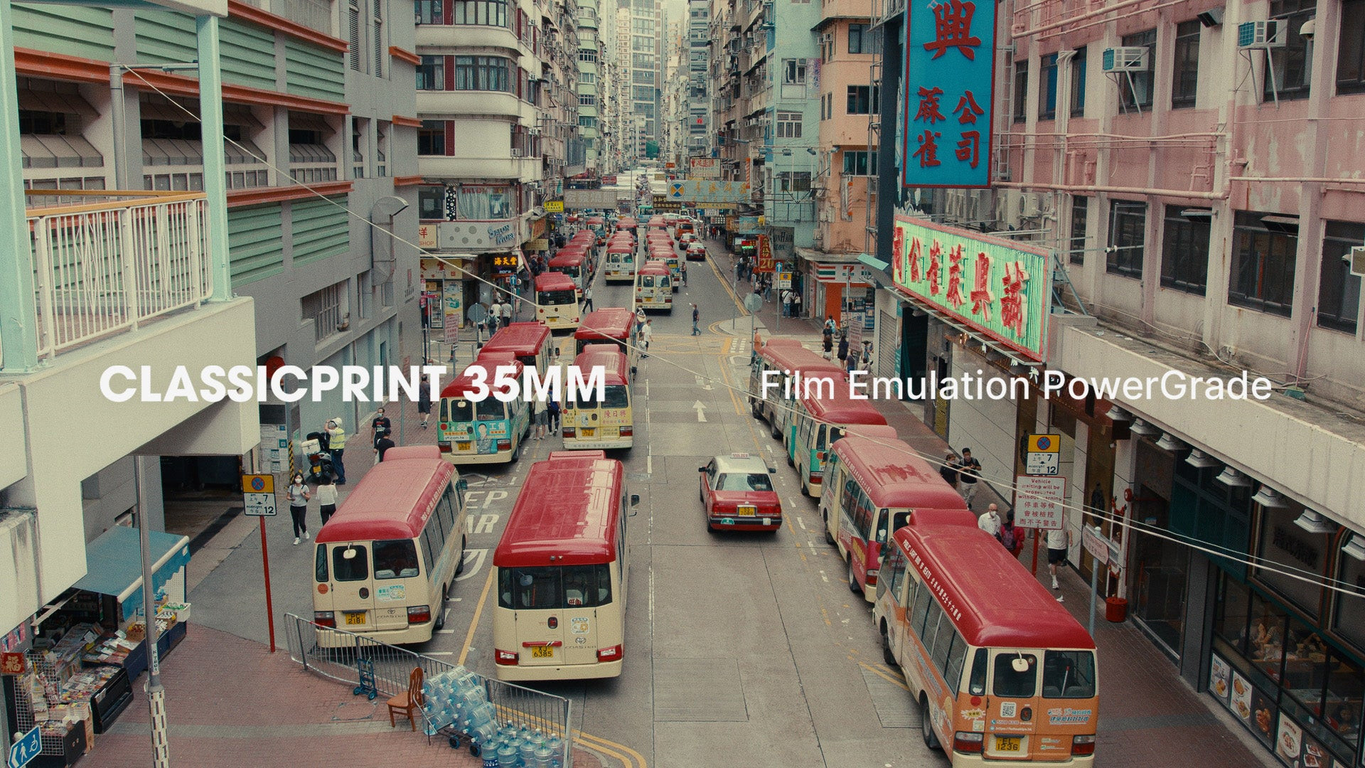 ClassicPrint 35mm Film Emulation PowerGrade V3 港风美学经典35mm胶片模拟电影视觉效果色彩分级达芬奇调色节点 （10064） -