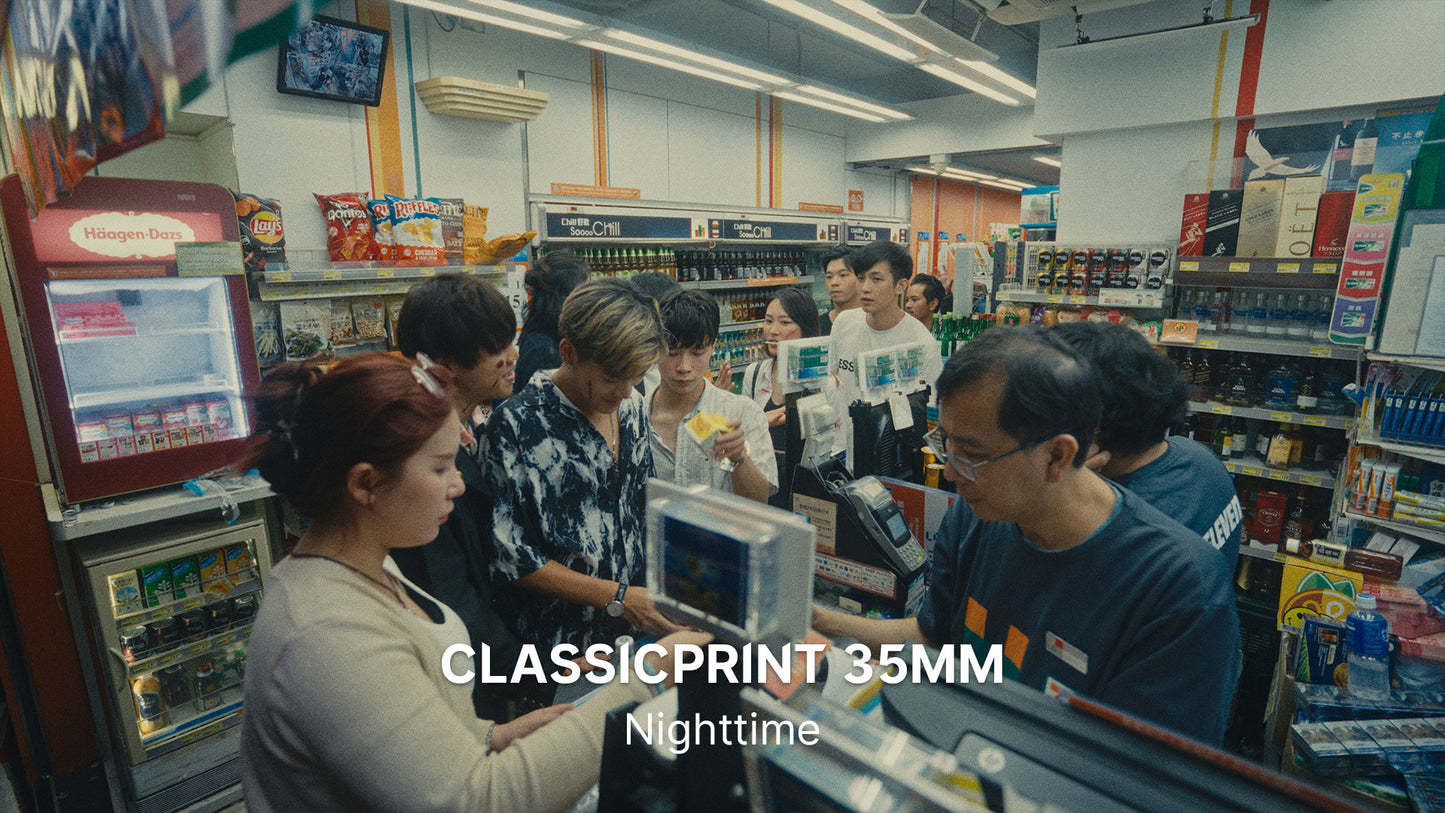 ClassicPrint 35mm Film Emulation PowerGrade V3 港风美学经典35mm胶片模拟电影视觉效果色彩分级达芬奇调色节点 （10064） -