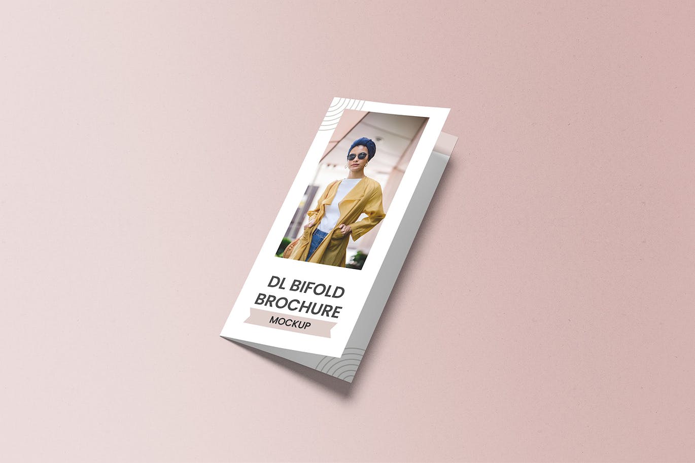 DL 双折小册子样机 DL Bifold Brochure Mockup