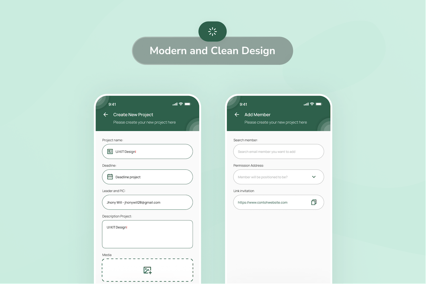 创建项目应用程序设计UI模板 Skiz &#8211; Create Project App UI